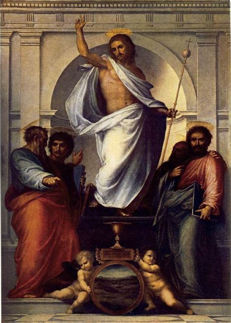 Cristo Con Los 4 Evangelistas 1510 Fra Bartolommeo