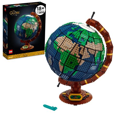 Buy Lego Ideas The Globe 21332 Building Set Build And Display Model