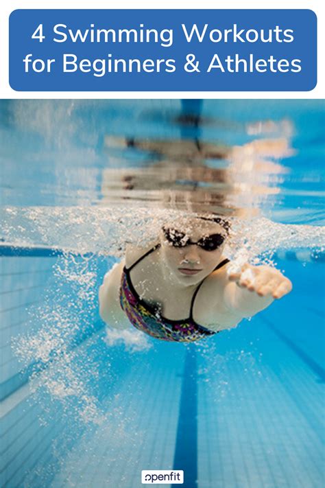 4 Swimming Workouts For Beginners And Athletes Swimming Workout