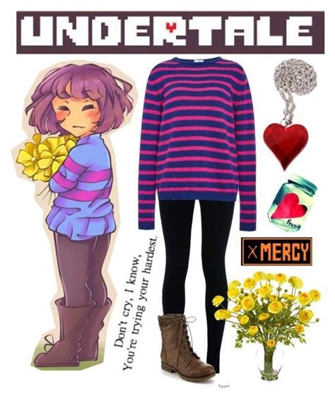 Undertale Frisk Fashion Casual Cosplay Anime Inspired Outfits