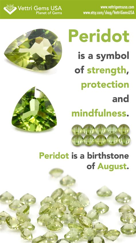 Pin On Peridot Gemstones Natural Stones August Birthstone