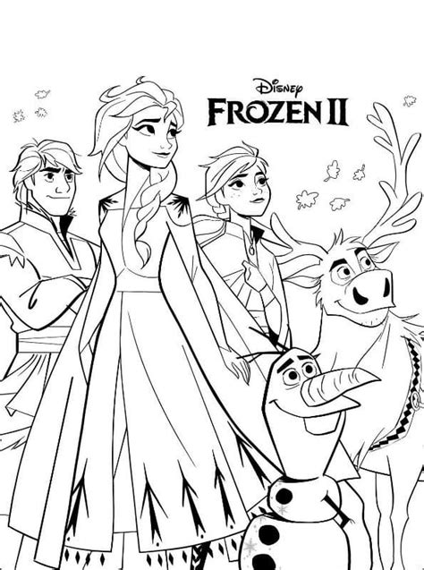 Frozen Colorearpdf Dibujos De Colorear