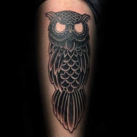 Https://tommynaija.com/tattoo/black Owl Tattoo Designs