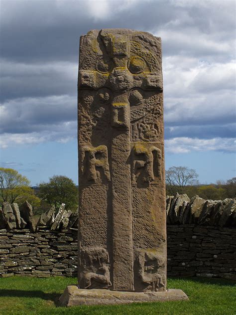 Aberlemno A Village In The Scottish Council Area Of Angusit Is Noted For 3 Large Carved Pictish