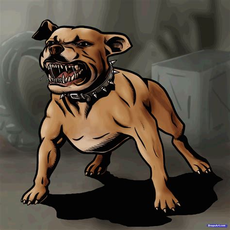 Tutspics814704how To Draw A Pitbull Dog