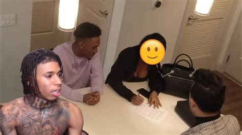 Nle Choppa Reacts To Will His Girlfriend Cheat Test Youtube
