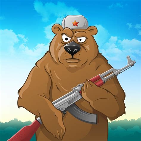 Russian Bear By Asmodey 666 On Deviantart