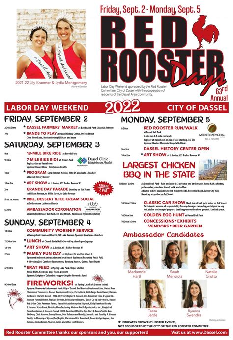 Red Rooster Days City Of Dassel Minnesota
