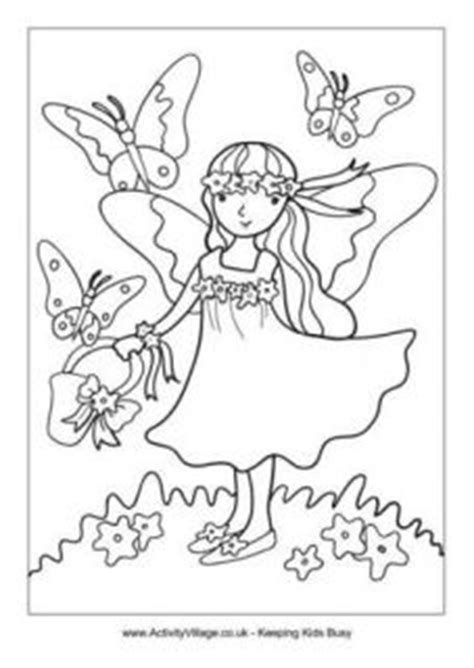 Cat colouring pages activity village. Fairy Printables