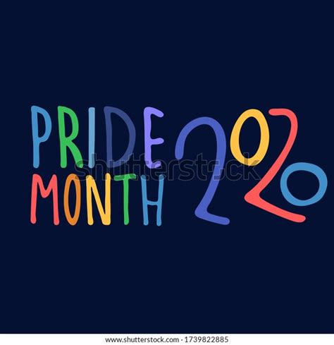 Pride Month 2020 Month Sexual Diversity Stock Vector Royalty Free 1739822885 Shutterstock
