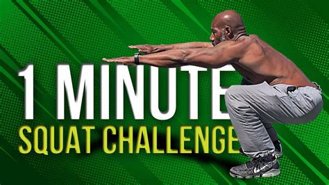 Calisthenics Kingz 1 Minute Squat Challenge Youtube