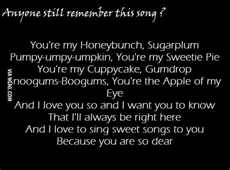 You Are My Honey Bunch Sugar Plum Original Song Coloradobilla