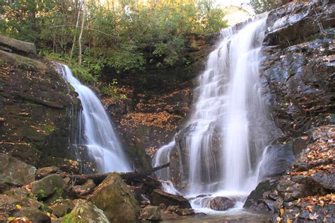 Soco Falls Great Smoky Mountains National Park North Carolina Usa