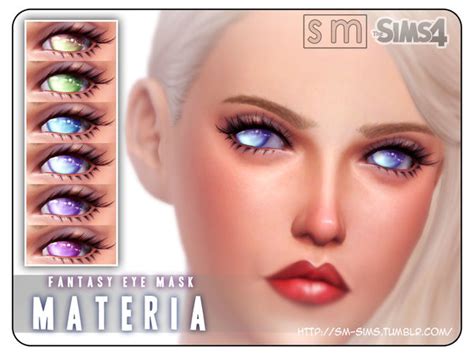 Materia Fantasy Eye Mask By Screaming Mustard At Tsr Sims 4 Updates