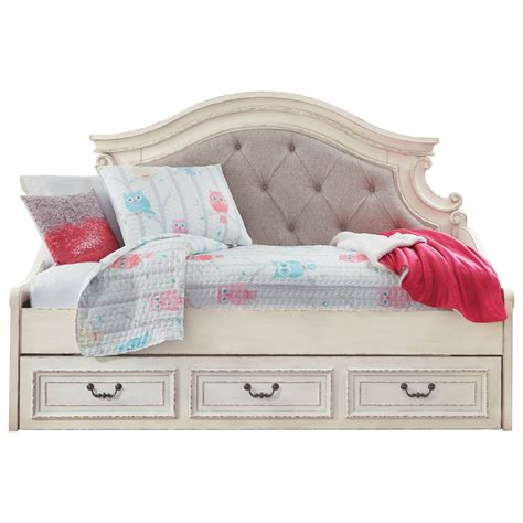Check spelling or type a new query. Signature Design by Ashley Realyn Twin Upholstered Day Bed ...