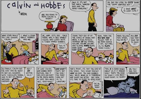 The Best Bedtime Story Ever Calvinandhobbes