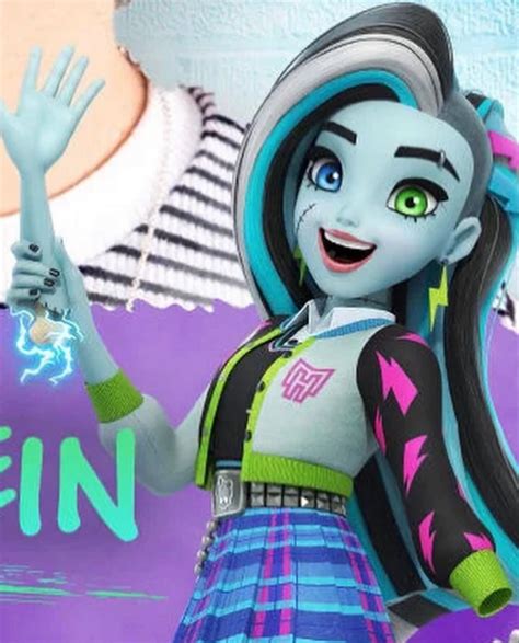 Monster High 2022 Reboot Animated Series Frankie In 2022 Monster High