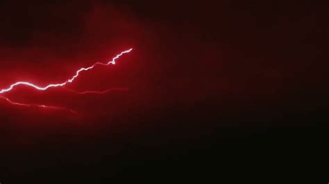 Red Lightning Background Youtube