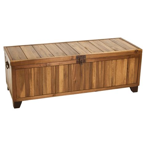 This wooden outdoor bench is both affordable and adorable, and what is above all is that it is purely handmade! Jada Wood Storage Bench - Indoor Benches at Hayneedle