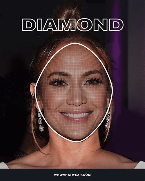 3 Ways To Figure Out Your Face Shape Who What Wear Uk Diamond Face