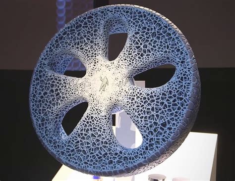 Michelin Unveils The Tire Of The Futureand Of Course Its 3d Printed