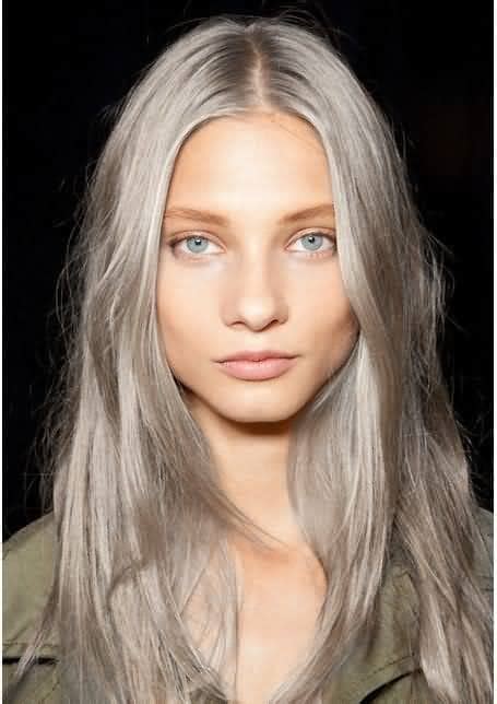 It's dimensional up top where natural color can show through, then melt into solid ends. 50 Unforgettable Ash Blonde Hairstyles to Inspire You