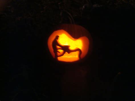 Strong Muscles Pumpkin Carving Adult Style