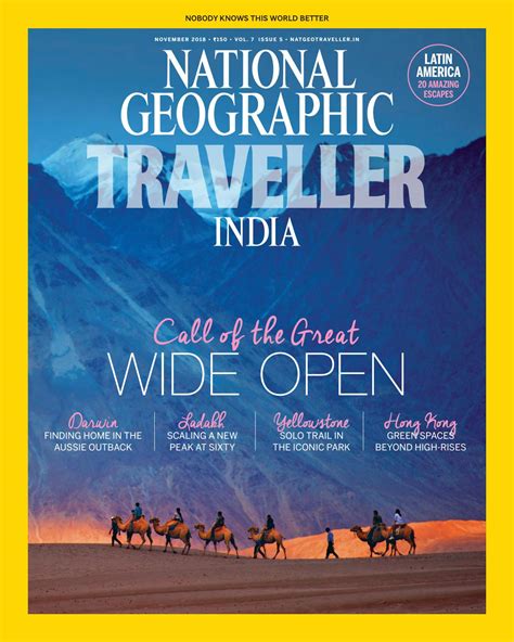 National Geographic Traveller India November 2018 By National