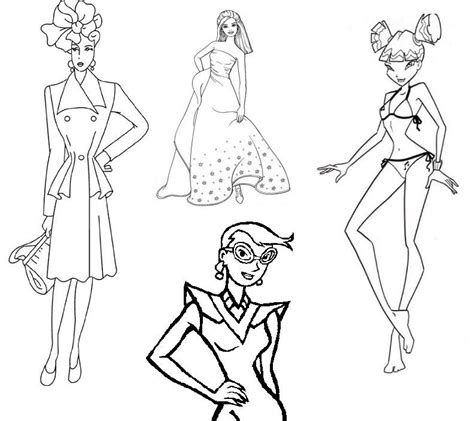 Girls have some specific tastes, aren't they? Fashion Coloring Pages For Girls Printable - Coloring Home