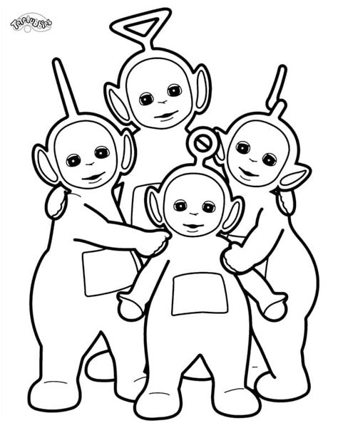 Teletubbies Coloring Pages Free Printable Coloring Pages For Kids