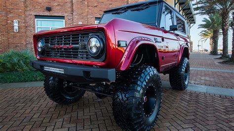 1976 Classic Ford Bronco Kandy By Velocity Restorations