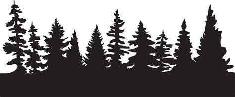 Trees On Clipart Library Tree Silhouette Pine And Tree Tattoos