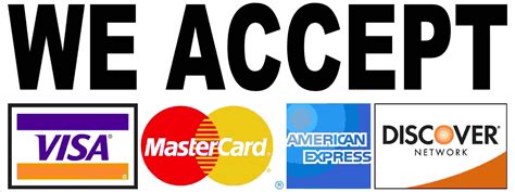 Goldhealth: We Accept Visa Mastercard American Express Discover Logo