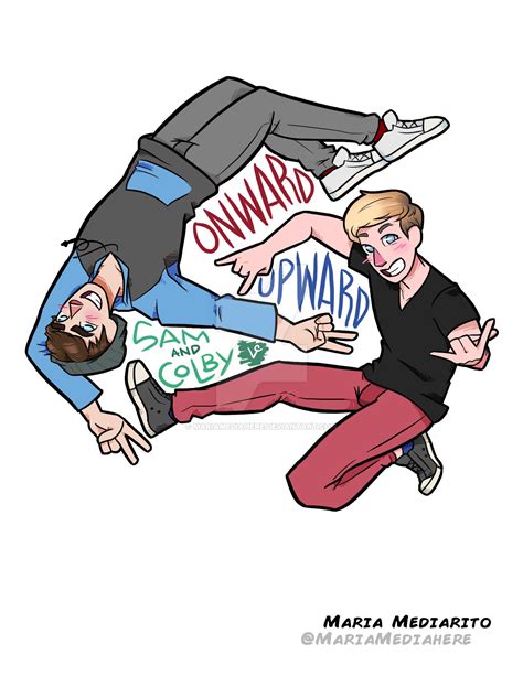 Sam And Colby By Mariamediahere On Deviantart