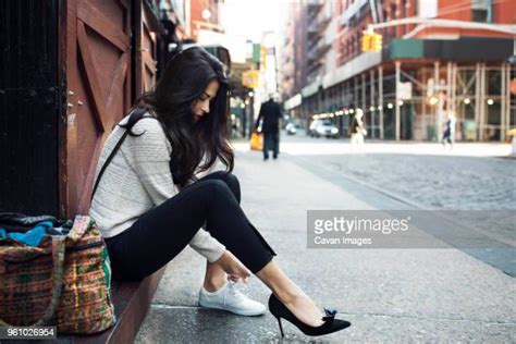 Beautiful Women High Heels Stock Fotos Und Bilder Getty Images