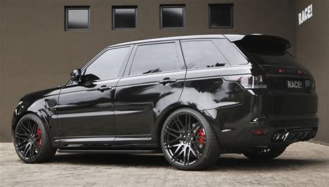 Blacked Out Range Rover Sport Svr By Race