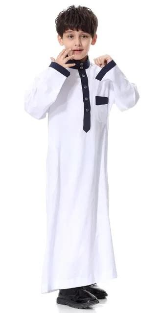 Islamic Clothing Mens Muslim Arab Middle East Teenage Boy Robe Clothes