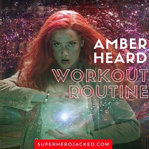 Amber Heard Workout Routine And Diet Plan Train Like Mera Workout