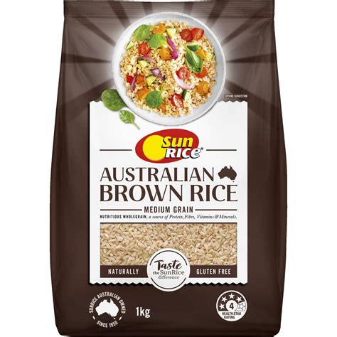 Calories In Sunrice Brown Rice Calrose Medium Grain Calcount
