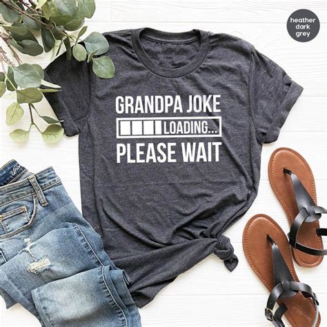 Funny Grandpa Shirt Grandpa Joke T Shirt Grandad Shirts Dad Etsy