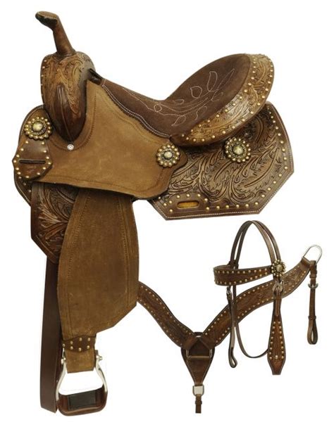 Shiloh Stables And Tack 14 15 Economy Style Barrel Saddle Set With