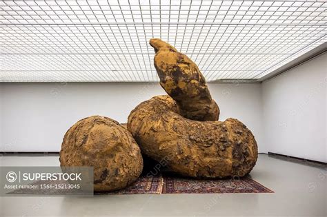 Giant Poop Sculptures By Gelatine In Museum Boymans Van Beuningen