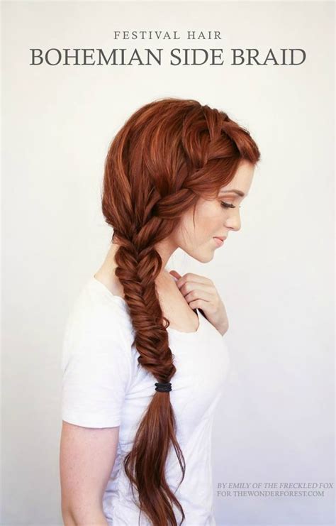 boho pins top 10 pins of the week braided hair styles boho weddings for the boho luxe bride