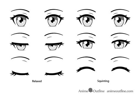Maybe you would like to learn more about one of these? How to Draw Closed, Closing & Squinted Anime Eyes - AnimeOutline