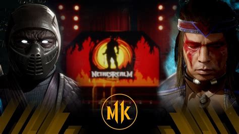 Mortal Kombat 11 Klassic Noob Saibot Vs Klassic Nightwolf Very
