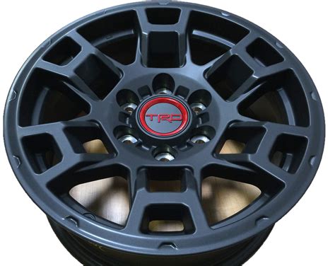Buy Genuine Toyota 2021 4runner Trd Pro Matte Black Wheels Set Of 4