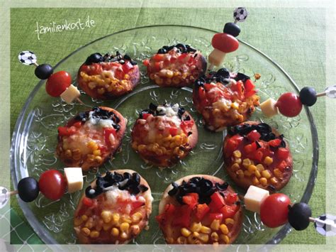 Fehlstart für deutschland bei der em 2021! EM-WM-Fingerfood für Fussball-Fans