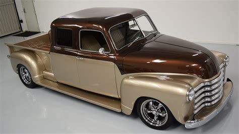 1950 Chevrolet Truck 7 Window Custom Stretch Cab Quality Classics