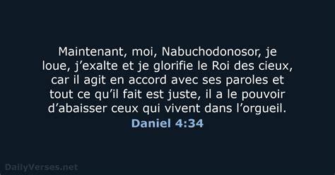 Daniel 434 Verset De La Bible Bds