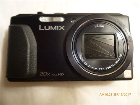 Panasonic Lumix Dmc Zs30 Digital Camera 181mp 20x Zoom Black Mint